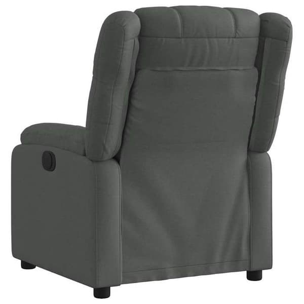 Fåtöljer & Relaxfåtöljer - MAISON EXCLUSIVE - Recliner - Lutning 135° - Mörkgrå tyg - Sidoficka Mörkgrå