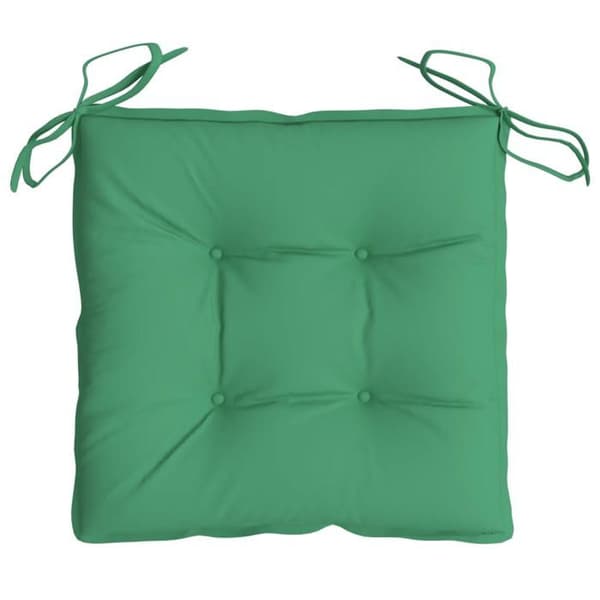 Maison Exclusive - Stolsdynor set om 6 grön 40x40x7 cm oxfordtyg