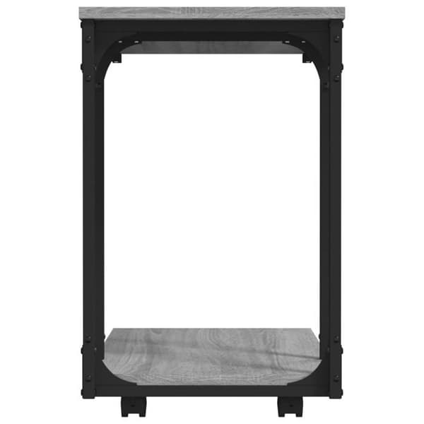 Maison Exclusive - Sonoma grå hjulbord 50x35x55,5 cm