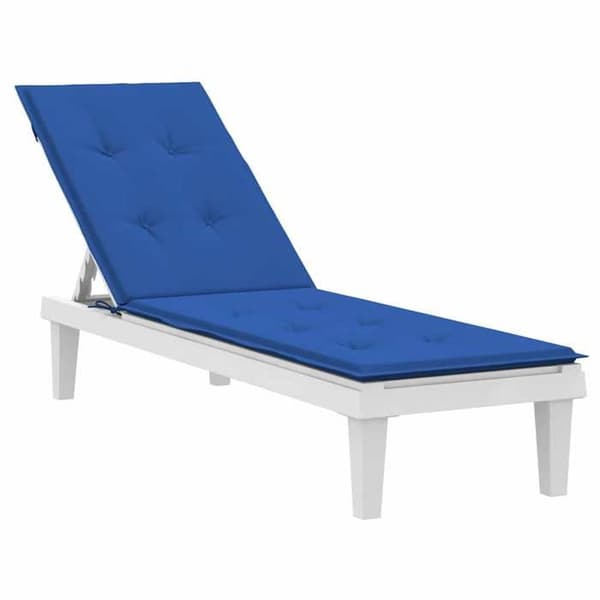 Maison Exclusive - Terrassstolskudde blå royal (75+105)x50x4 cm