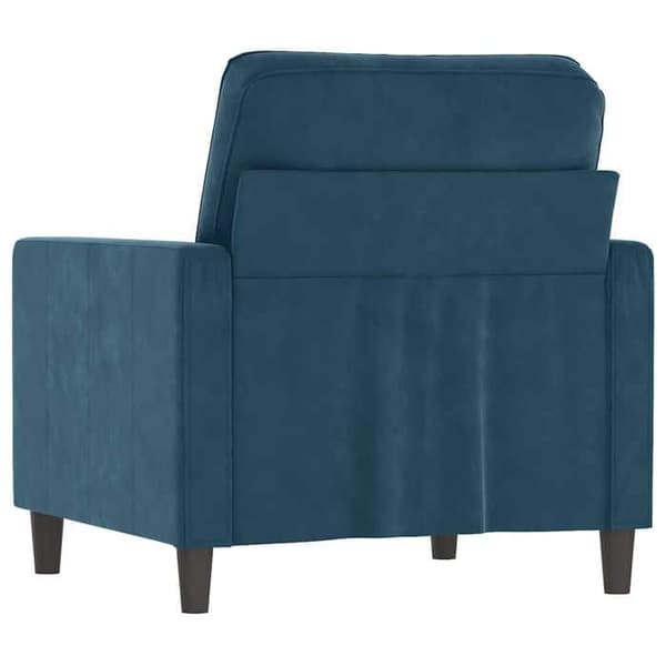 Maison Exclusive - Blå Fåtölj 60 cm Sammet
