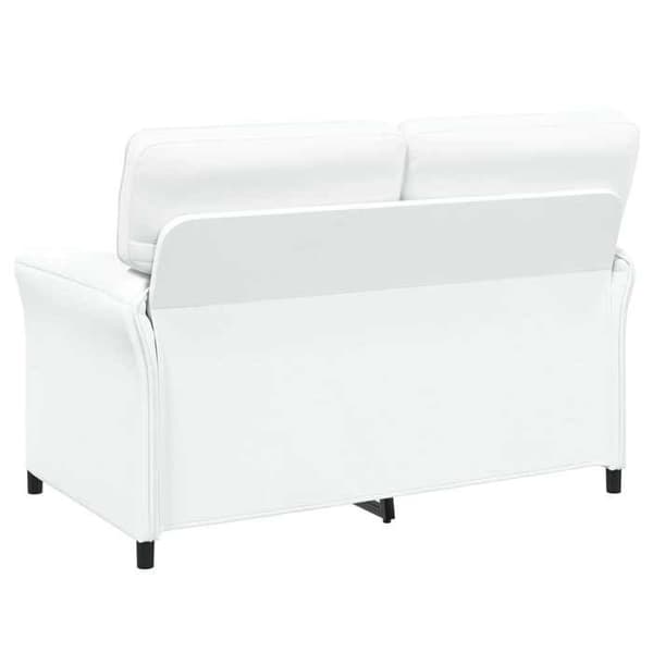 Maison Exclusive - 2-delars Soffgrupp Vit Tyg Vit