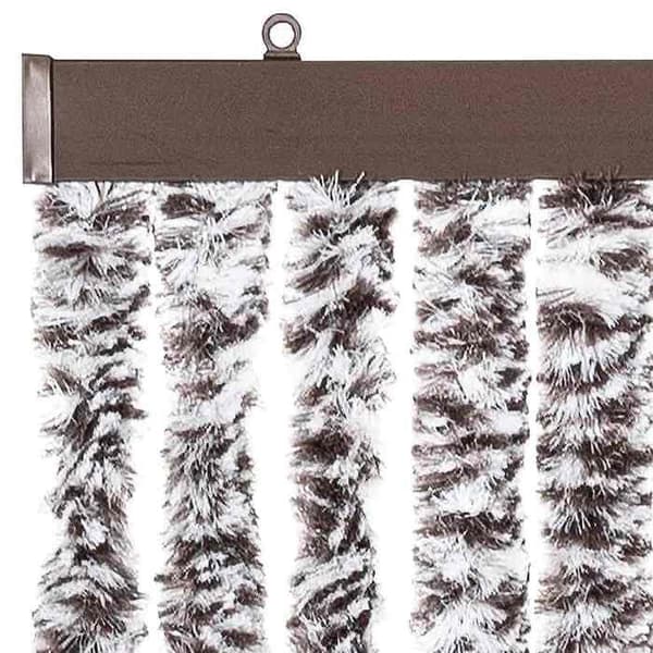 Maison Exclusive - Brun og beige myggenet 56x200 cm Chenille