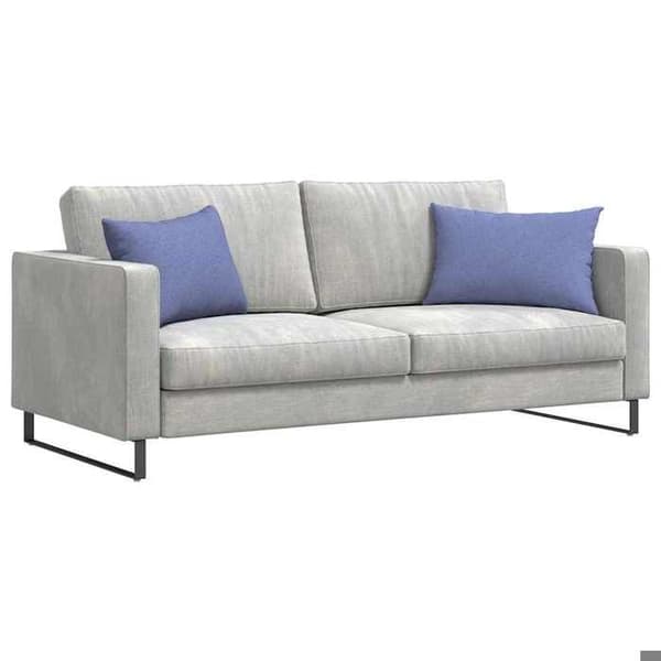 Soffkuddar - EXKLUSIVT HEM - Paket 2 - Denimblå - 60 x 40 cm - Dragkedja denim blå