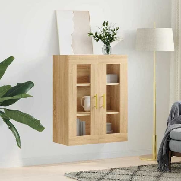 Maison Exclusive - Väggskåp ek sonoma 69,5x34x90 cm