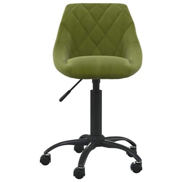 Maison Exclusive - Kontorstol Lys Grøn Velour