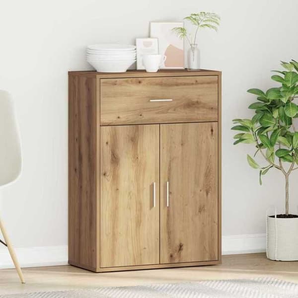 Buffé - EXKLUSIVT HEM - 60 x 30 x 84 cm - Ingenjörsträ - Brun - Nutida
