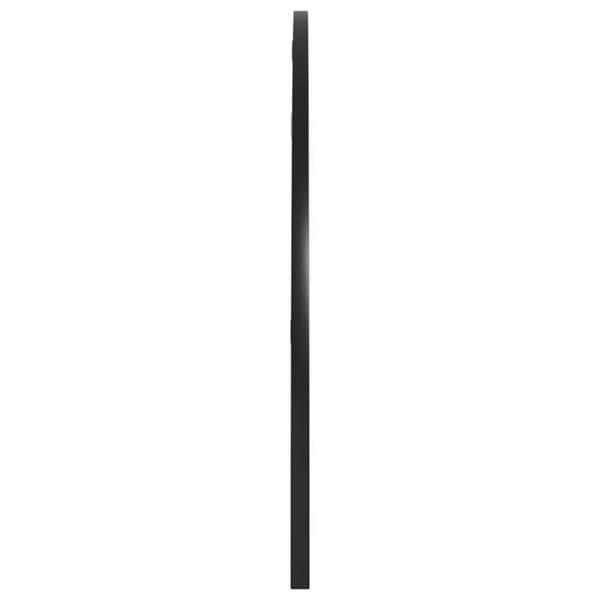Maison Exclusive - Sort vægspejl 100x50 cm jernbue