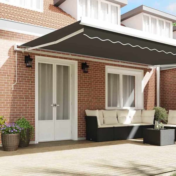 Fällbart markisram - EXKLUSIV HEM - 145696 AWN FULL - Aluminium - Manuell - 4,5 x 3 m