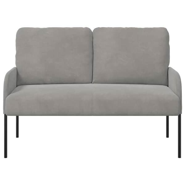 Maison Exclusive - Sofaer med pude 110cm Lys grå Krydsfiner
