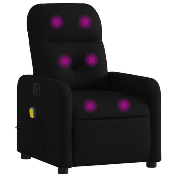 Maison Exclusive - Musta kangasmassaažituoli