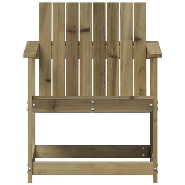 Maison Exclusive - Trädgårdsstol 62x56x77 cm impregnerad furu