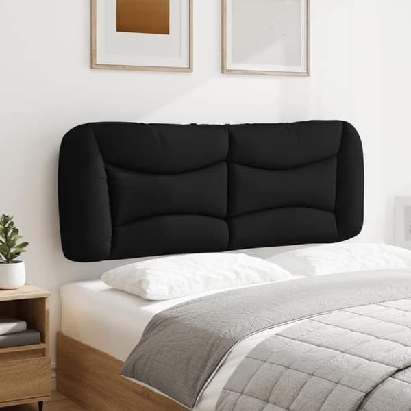 Maison Exclusive - Hovedgærdens pude Hvar sort 120 cm stof