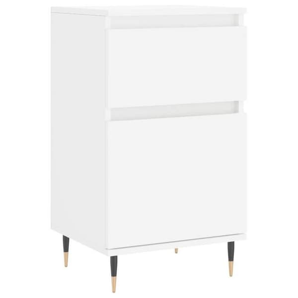 Maison Exclusive - Vit buffé 40x35x70 cm i ingenjörsträ Vit