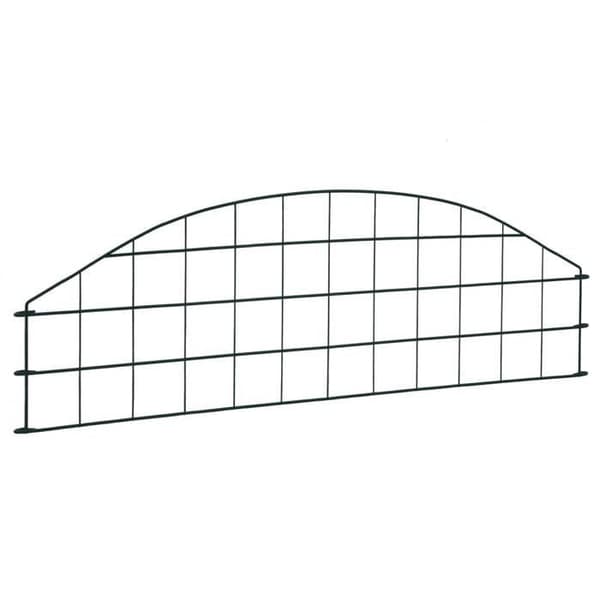 Maison Exclusive - Bueformet havehegn sæt 77,3x26 cm grøn Grön