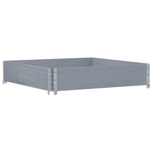 Jardinière - MAISON EXCLUSIVE - Pino - Harmaa - 100×100 cm Grå