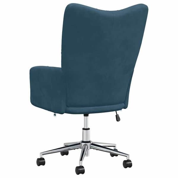 Maison Exclusive - Blå Velour Relax stol Blå (sammet)