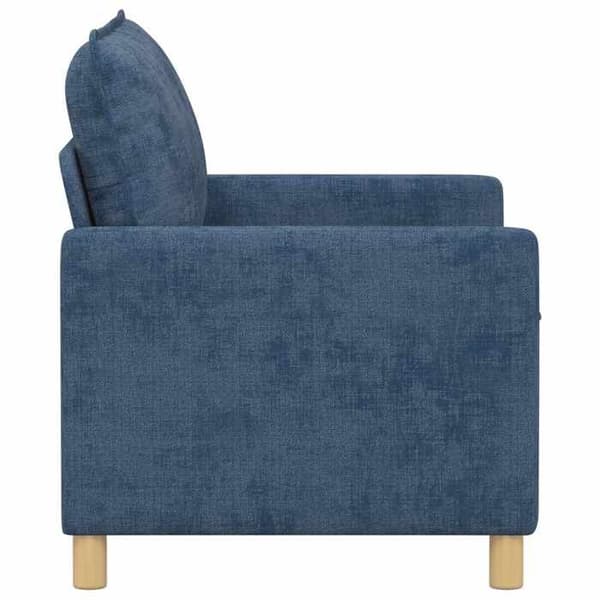 Maison Exclusive - Soffa Blå 126 x 81 x 87,5 cm Polyester