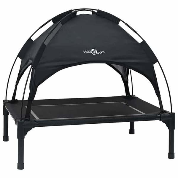 Maison Exclusive - Hundeseng 71 x 64 x 71 cm Sort Stål