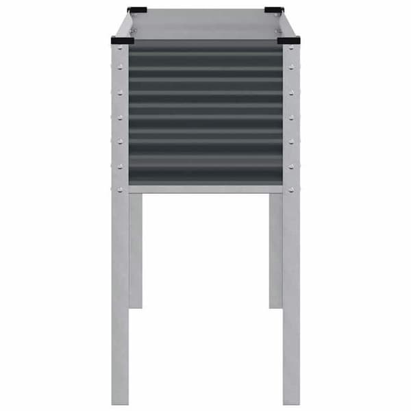 Maison Exclusive - Trädgårdsplanterare Anthracite 100x45x90 cm Stål