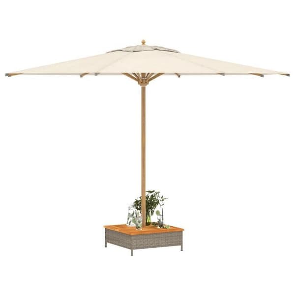 Maison Exclusive - Harmaa aurinkovarjon peruspeite 70x70x25 cm