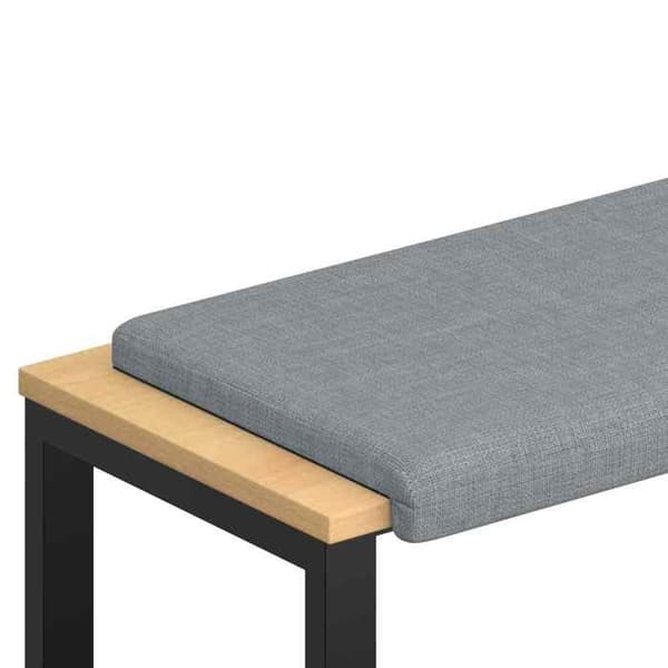 Maison Exclusive - Bänkdyna Ljusgrå Djup 35 cm