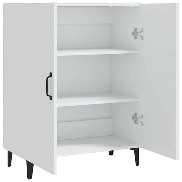 Maison Exclusive - Valkoinen buffet 70x34x90 cm Tekninen puu Vit