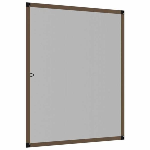 Maison Exclusive - Insektnet til vinduer Brun 110 x 130 cm