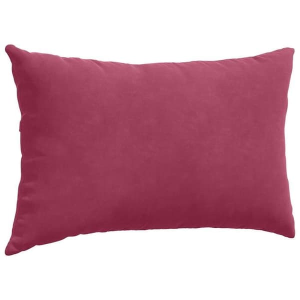 Maison Exclusive - Soffkuddar 2 st Röd vin 50 x 30 cm Röd Bordeaux