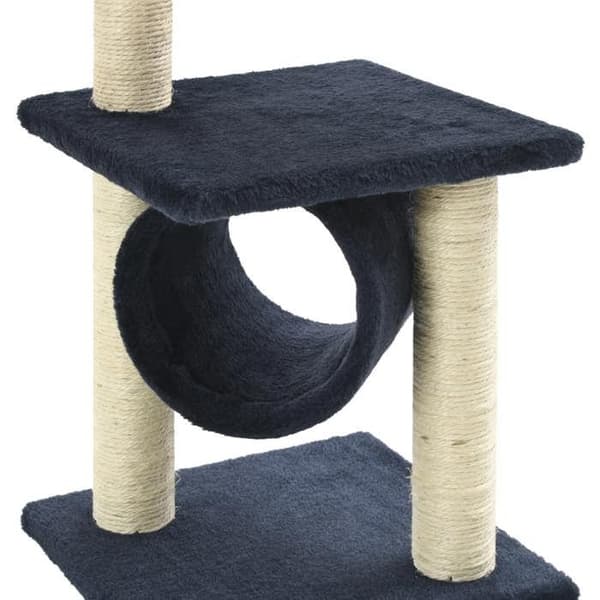 Maison Exclusive - Kattekradse med sisal kløer 65 cm Mørkeblå Mörkblå