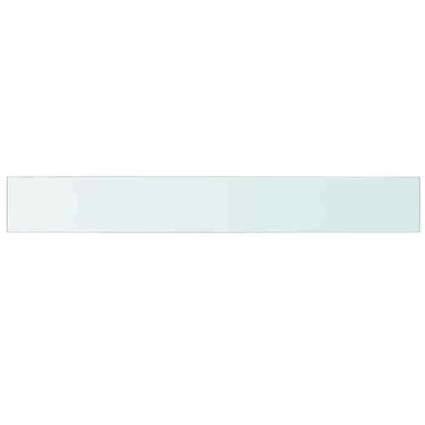 Maison Exclusive - Hyllpaneler 2 st Glas Transparent 110 x 15 cm Transparent