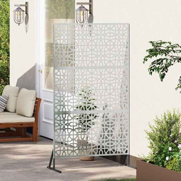 Maison Exclusive - Integritetsskärm 100 x 50 x 180 cm Galvaniserat stål