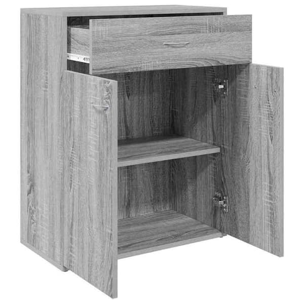 Maison Exclusive - Buffet Sonoma grå 60x30x75 cm Ingenjörsträ