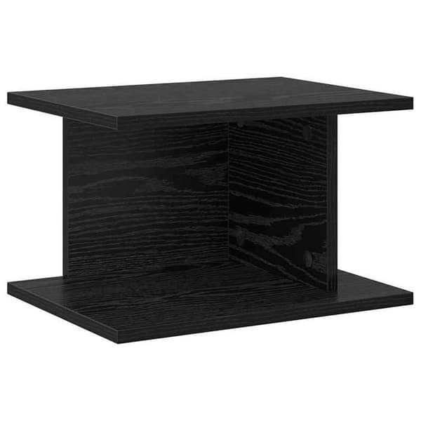 Maison Exclusive - Natbord 2 stk Sort eg 40 x 30 x 25 cm