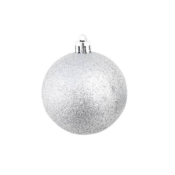 Maison Exclusive - Sæt med julekugler 100 stk 3/4/6 cm Sølv silver-