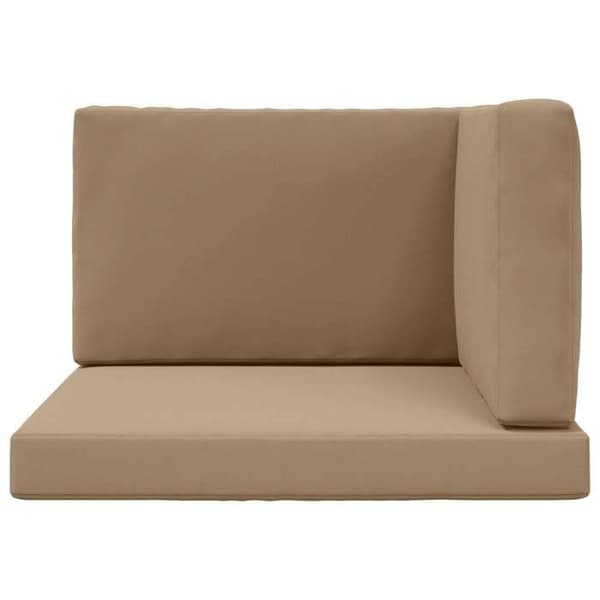 Maison Exclusive - Utomhus soffkudde Polyester Taupe 80 x 80 cm Mol