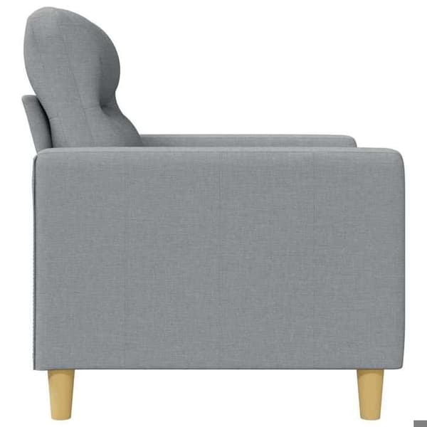 Maison Exclusive - Lys grå stol 60 cm Stof