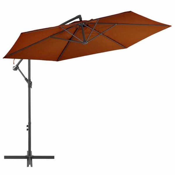 Maison Exclusive - Parasolforkant med aluminiumsstang