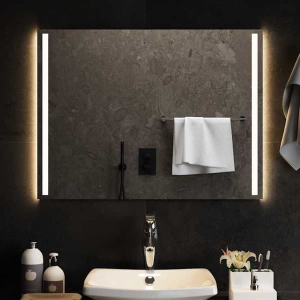 Maison Exclusive - LED-badrumsspegel 80x60 cm