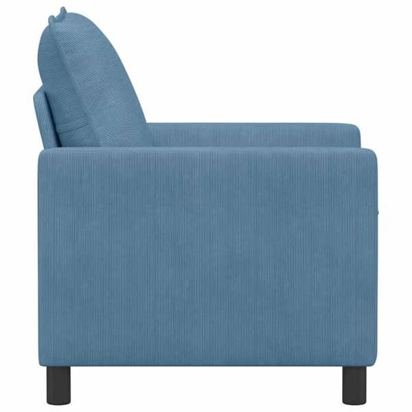 Maison Exclusive - Sofa Blå 76 x 81 x 87,5 cm Stof