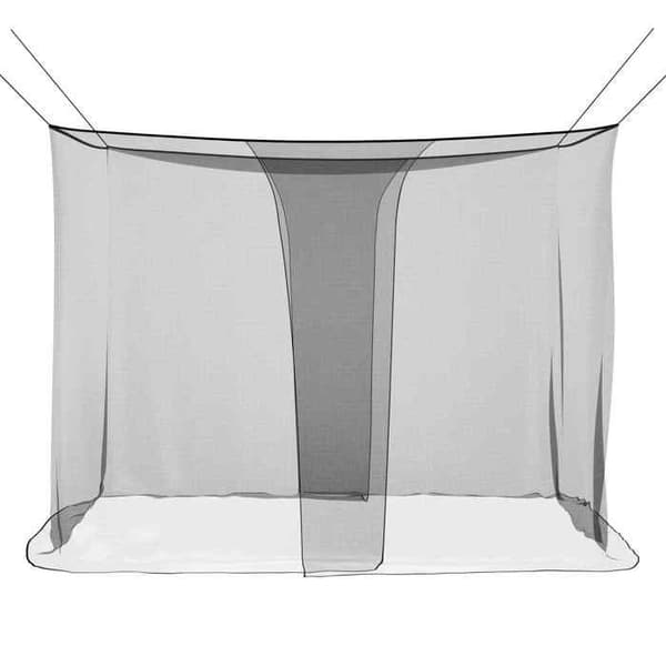 Maison Exclusive - Myggenet til seng 3 stk 156 mesh Sort Polyester