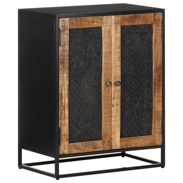 Maison Exclusive - Buffet 60x35x75 cm Raaka mangopuu