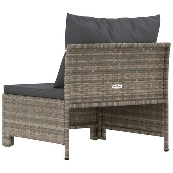 Maison Exclusive - Central have-sofa med grå polyrotin pude