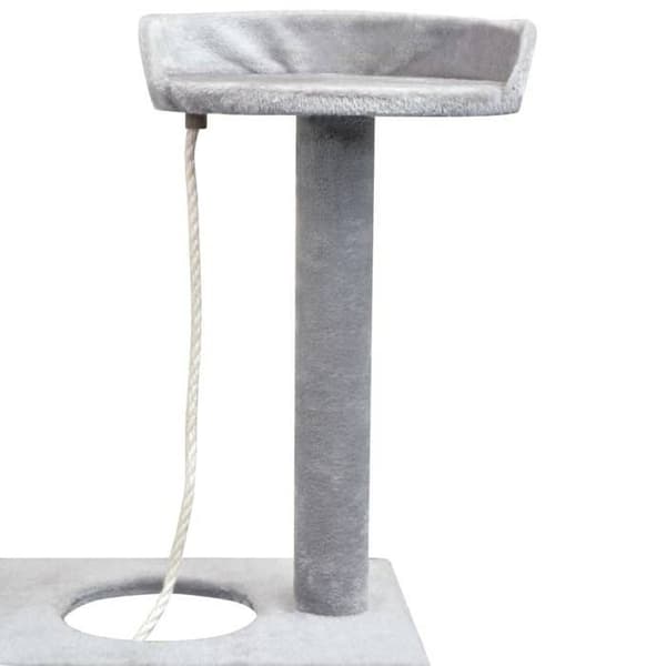Maison Exclusive - Kissanpuita, jossa on sisalraapijat 150 cm Harmaa grå
