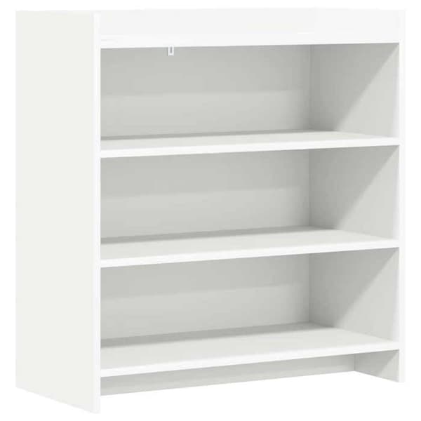 Maison Exclusive - Buffé Vit 75 x 36 x 80 cm Ingenjörsträ