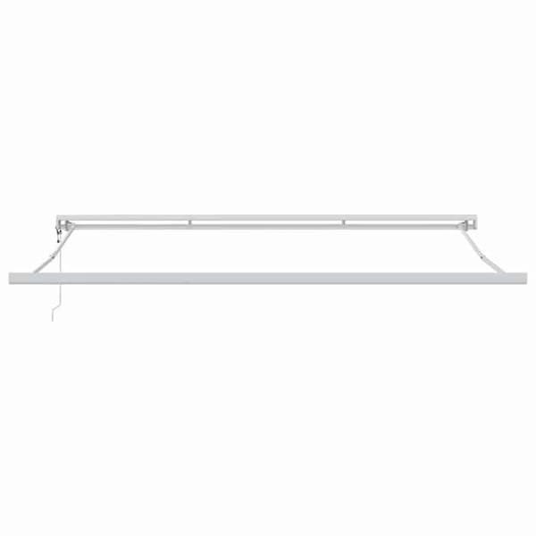 Maison Exclusive - Vit Markisram 400 × 300 cm Aluminium Matt vit