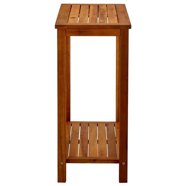 Maison Exclusive - Trädgårdskonsolbord 80x35x75 cm i solid akaciaträ