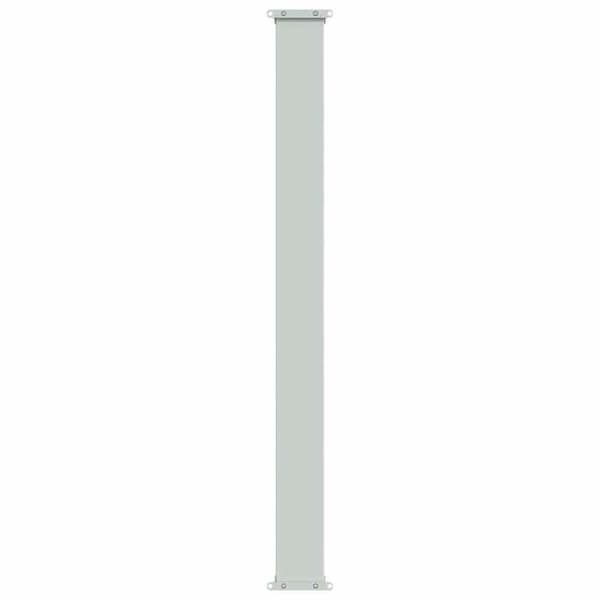 Maison Exclusive - Fällbart sidotak 117x314 cm Svart
