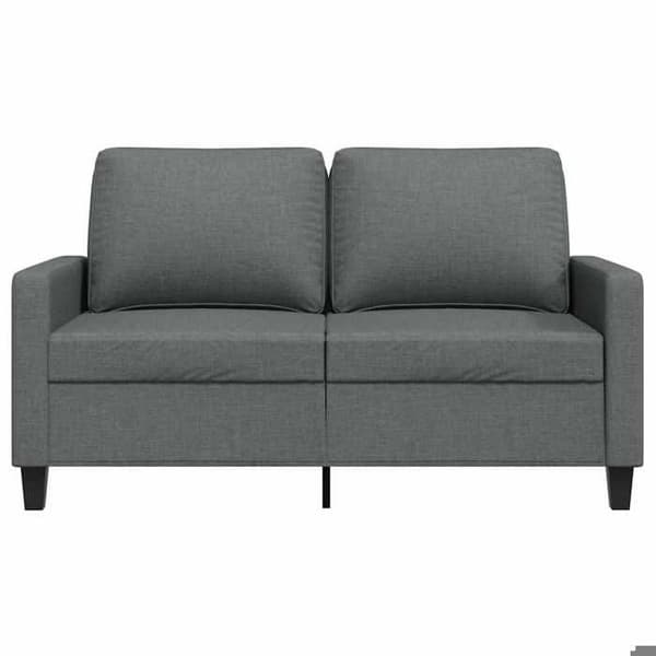 Maison Exclusive - 2-personers sofa i mørkegrå 120 cm stof