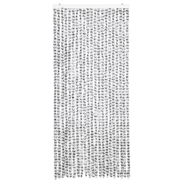 Maison Exclusive - Ljusgrå och mörkgrå flugskydd 90x200 cm chenille